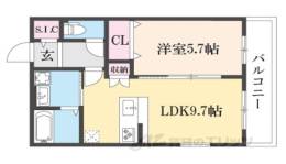 FORCE西院間取り図面