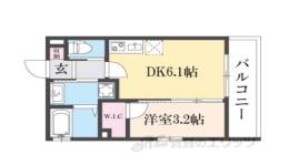 Ｌｉｖｅ　Ｆｌａｔ京都西院間取り図面