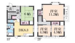貸家間取り図面