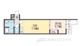 仮称）深草仙石屋敷町新築アパート間取り図面