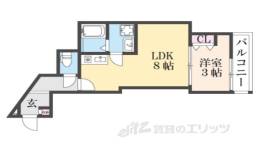 仮称）深草仙石屋敷町新築アパート間取り図面
