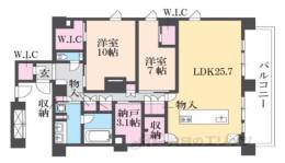 レーベン清水五条間取り図面