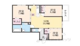 ヴィーヴルグラン間取り図面