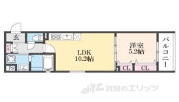 クリエオーレ倉治間取り図面