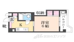 京都四条グランドハイツ間取り図面