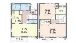 パルモ夢み台Ｍ間取り図面
