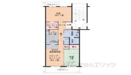 梅美台団地2号棟間取り図面
