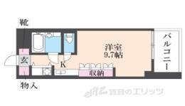 朝日プラザ奈良プレシオ間取り図面