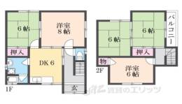 貸家間取り図面