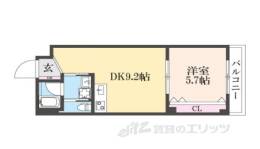 ソフィア墨染駅前間取り図面