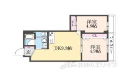 ソフィア墨染駅前間取り図面