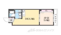 ソフィア墨染駅前間取り図面