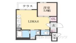 センチュリー嵯峨嵐山間取り図面