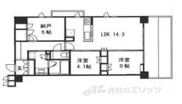 イニシア京都御所南間取り図面