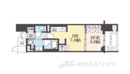 ブランズ京都河原町通間取り図面