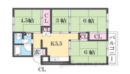 石原住宅C棟間取り図面