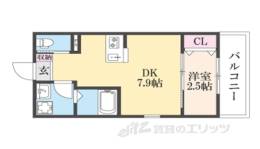 GAZELLE NOAH尼崎尾浜１間取り図面