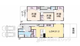 貸家間取り図面