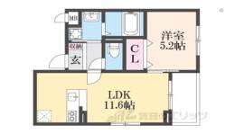 ソレイユ八条春日間取り図面