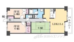 グランシティ京都１番館間取り図面
