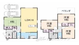 貸家間取り図面