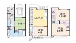 貸家間取り図面