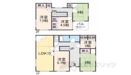 貸家間取り図面