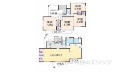 貸家間取り図面