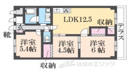 葛野ハイツ間取り図面