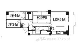 西大寺サンハイツ１号棟間取り図面