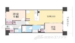 ジェイグラン京都西大路間取り図面