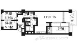 サンレジデンス錦綾東堀川間取り図面