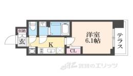 ベラジオレガシー葛野大路八条間取り図面