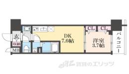 ベラジオレガシー葛野大路八条間取り図面