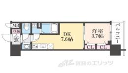 ベラジオレガシー葛野大路八条間取り図面