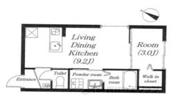 パーク水口間取り図面