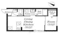 パーク水口間取り図面