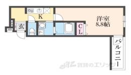 フジパレス東花園イースト間取り図面