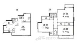 貸家間取り図面