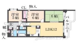 香里グランド日光ハイツ間取り図面