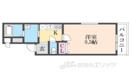 フジパレス東園田間取り図面