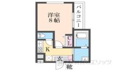 フジパレス西立花Ⅶ番館間取り図面