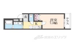 フジパレス阪急園田駅東２番館間取り図面