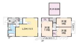 貸家間取り図面