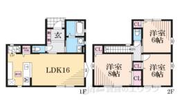 貸家間取り図面