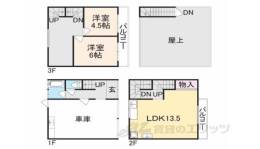 貸家間取り図面