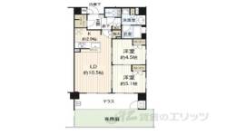 ルーシア四条烏丸間取り図面