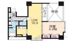 エスリード烏丸御池間取り図面