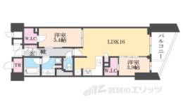 ブランズ京都河原町通間取り図面