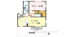 メゾン　シャルムB棟間取り図面
